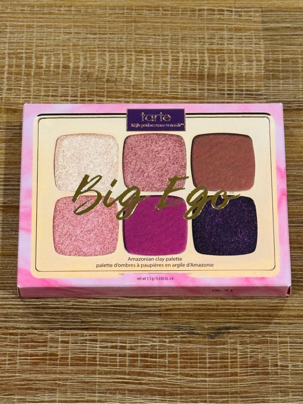 Tarte Amazonian Clay Eyeshadow Palette Big Ego To Go